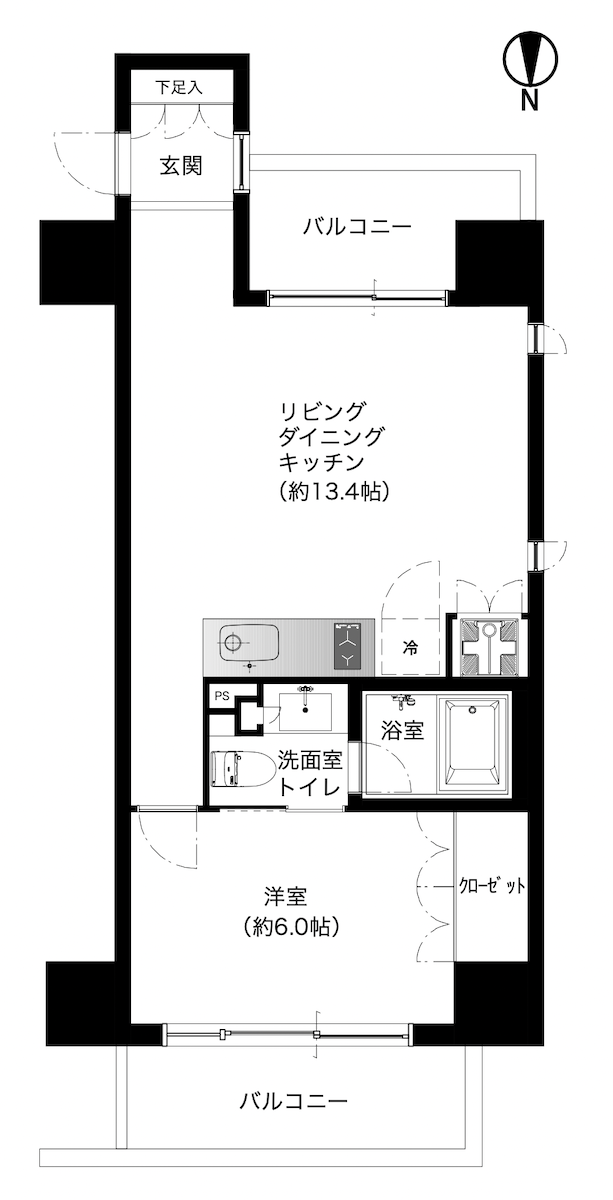 イースト秋葉原の間取り