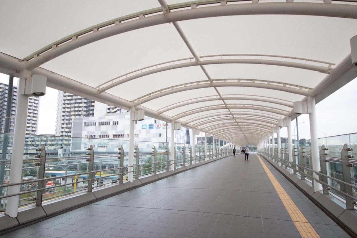 新川崎駅　ペデストリアンデッキ