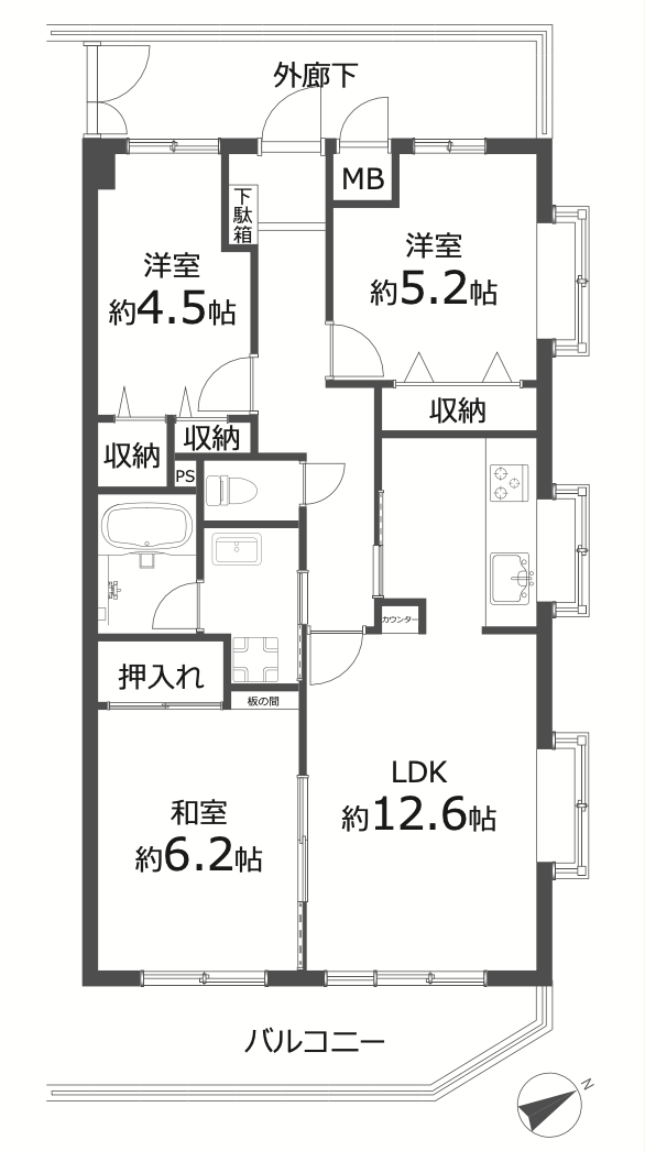 コンフォール東川口