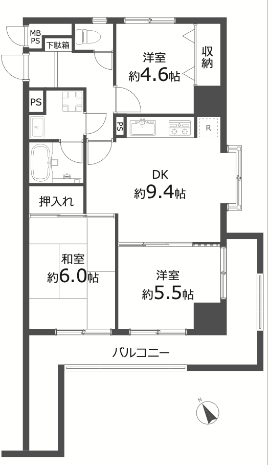 ライオンズマンション春日部第六