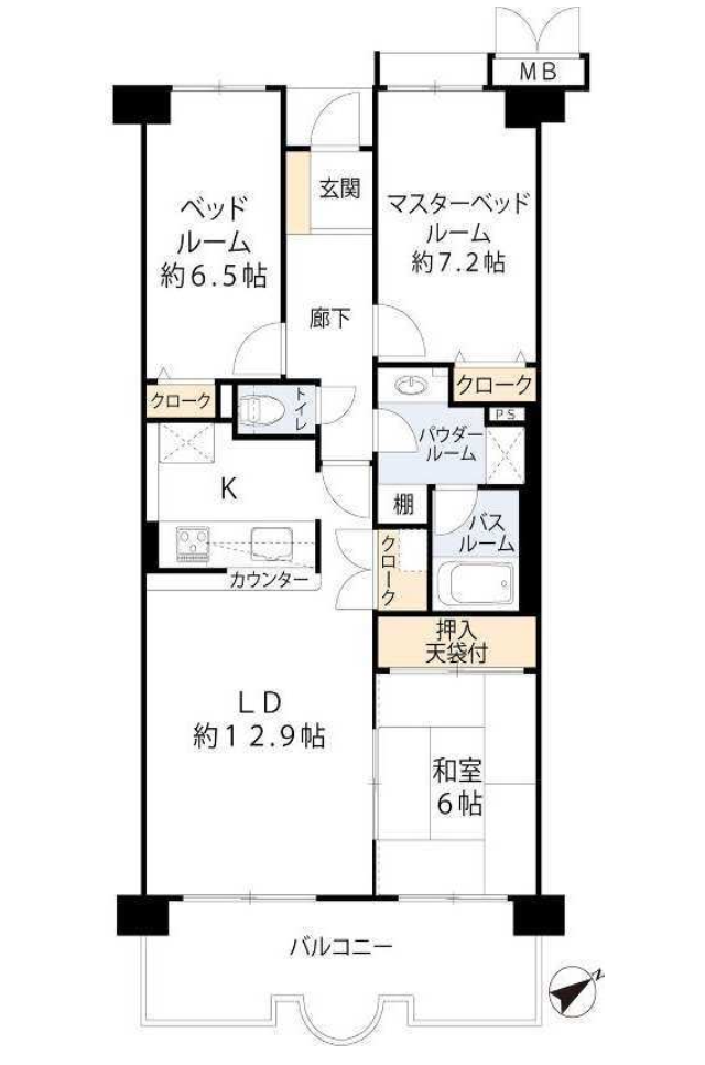 モア・クレストマリンシティ金沢文庫F棟