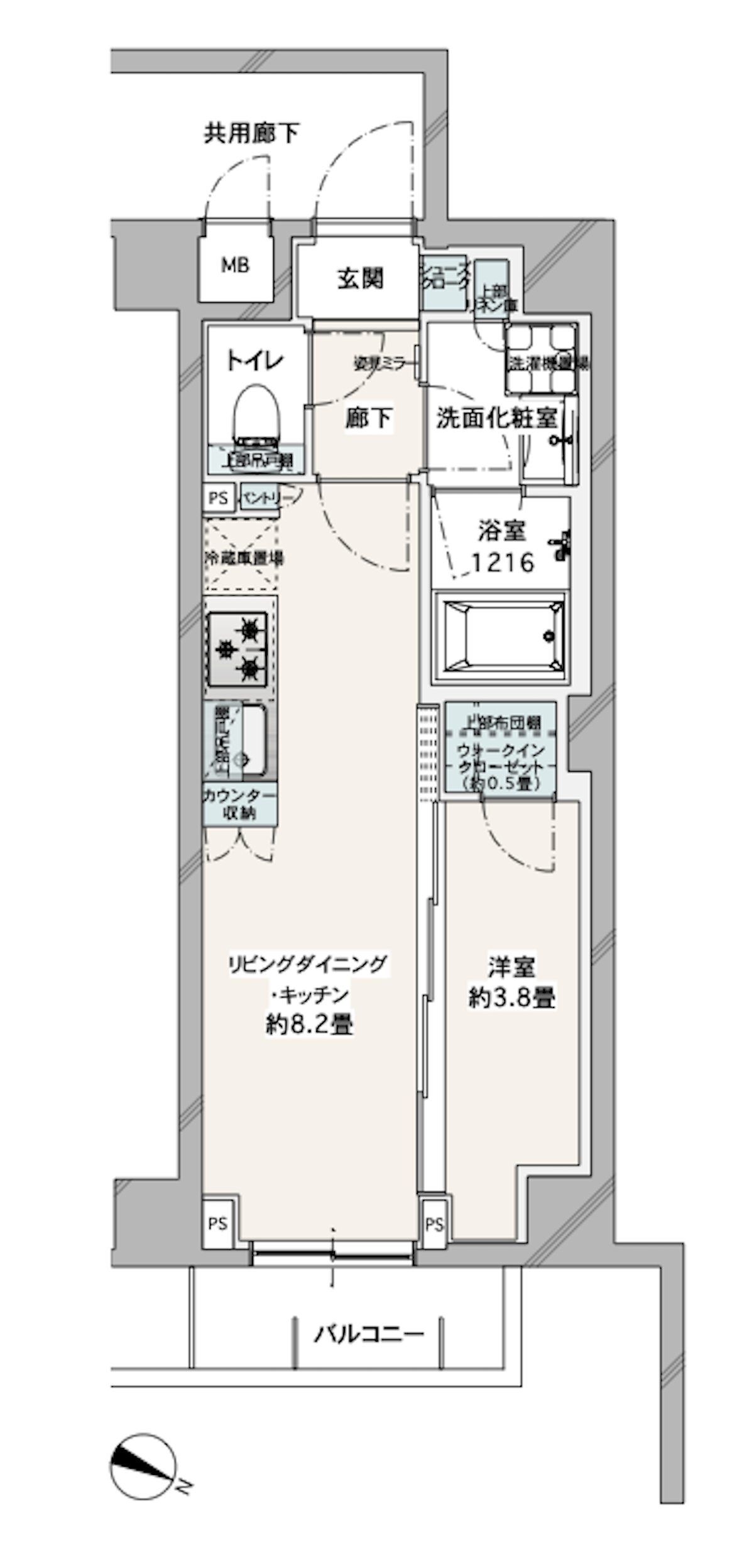 サクラティアラ宮崎台ヒルズ　間取り図