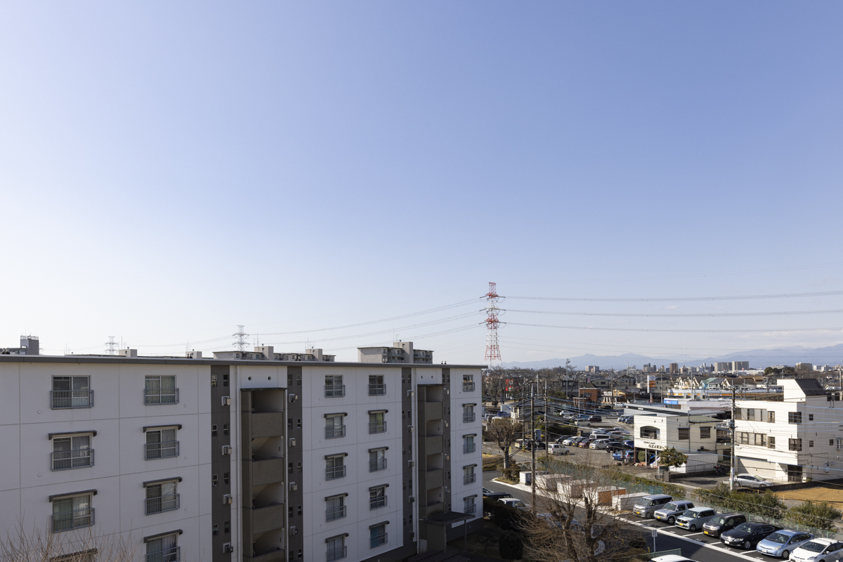 狭山台団地9号棟の眺望