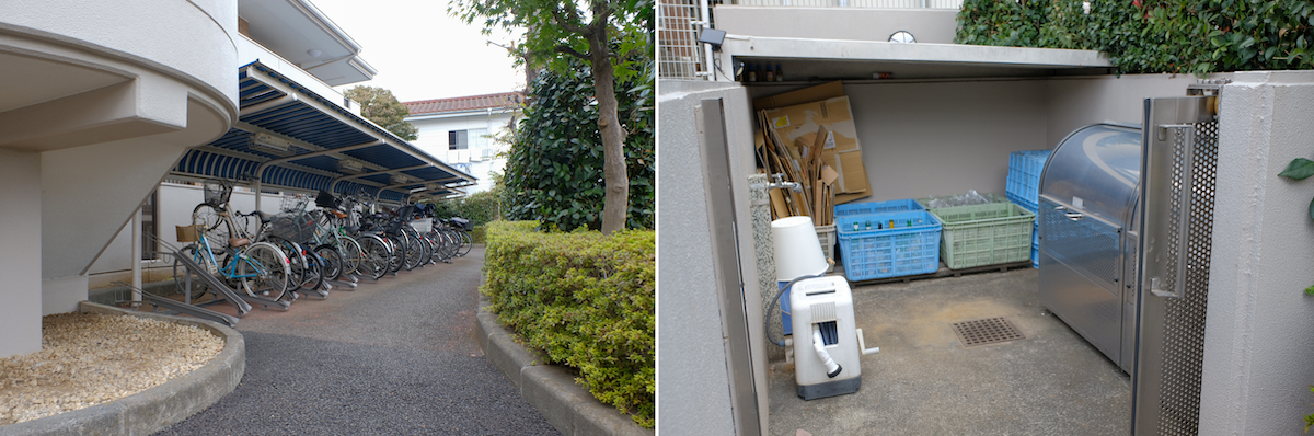 朝日パリオ保谷の共用部分