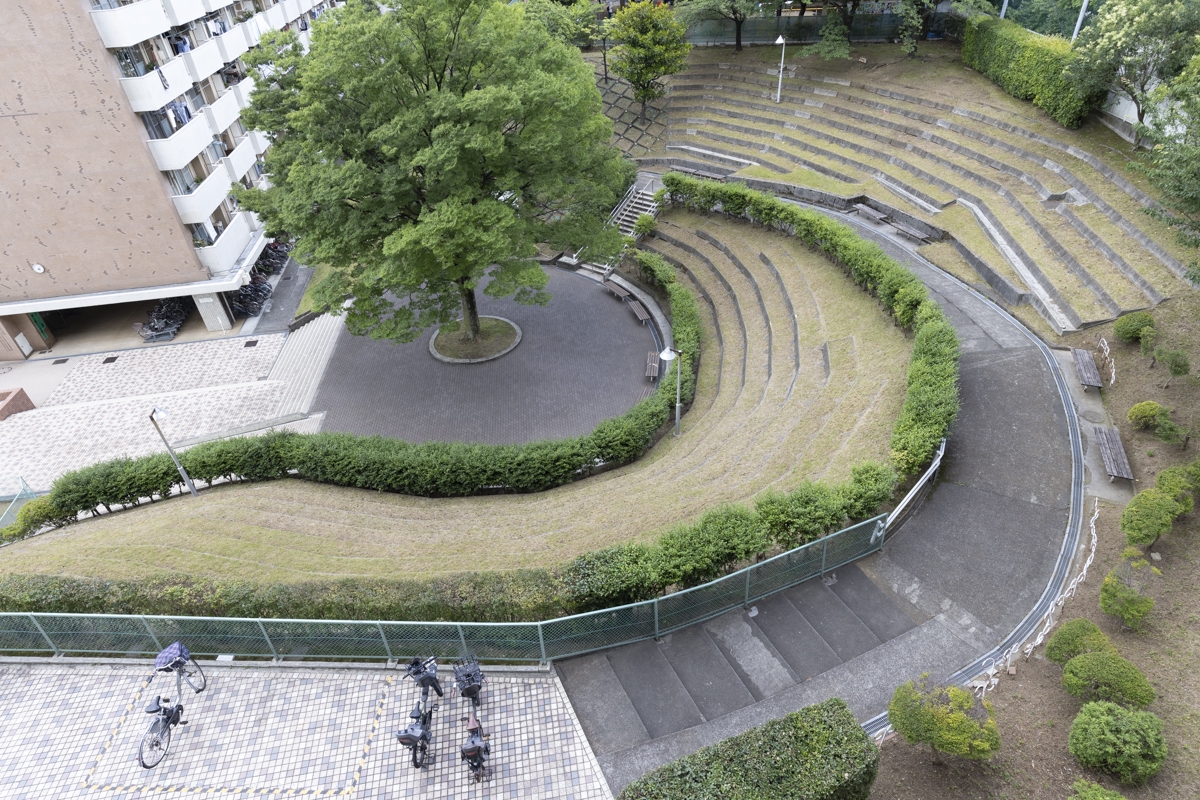 バルコニーからの景色