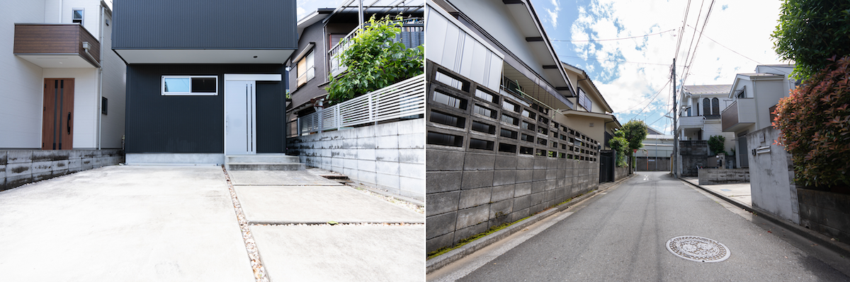 調布市深大寺東町戸建の外観