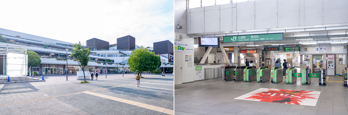 テラスモールと辻堂駅