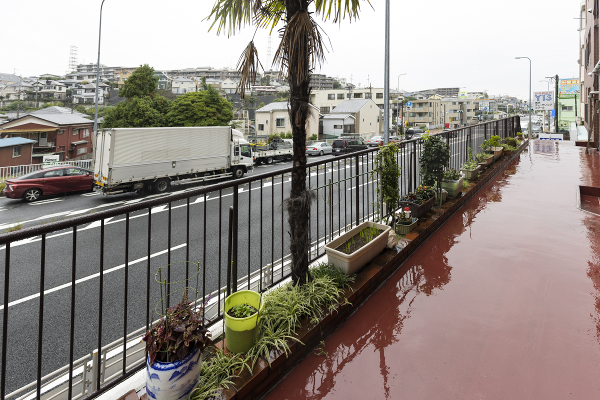 ワコー諏訪坂の花壇