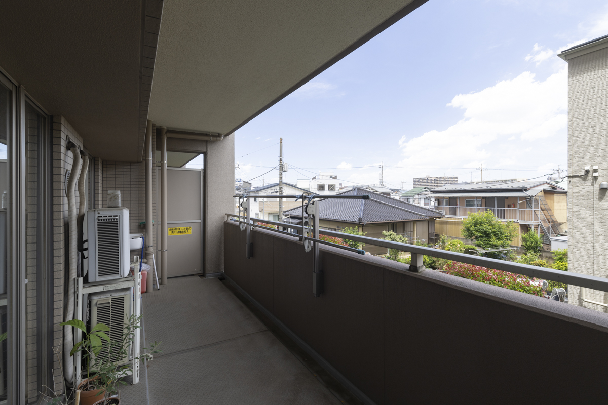 コスモステージ志木のバルコニー